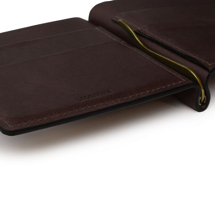 Leather Wallet CLYP mokka